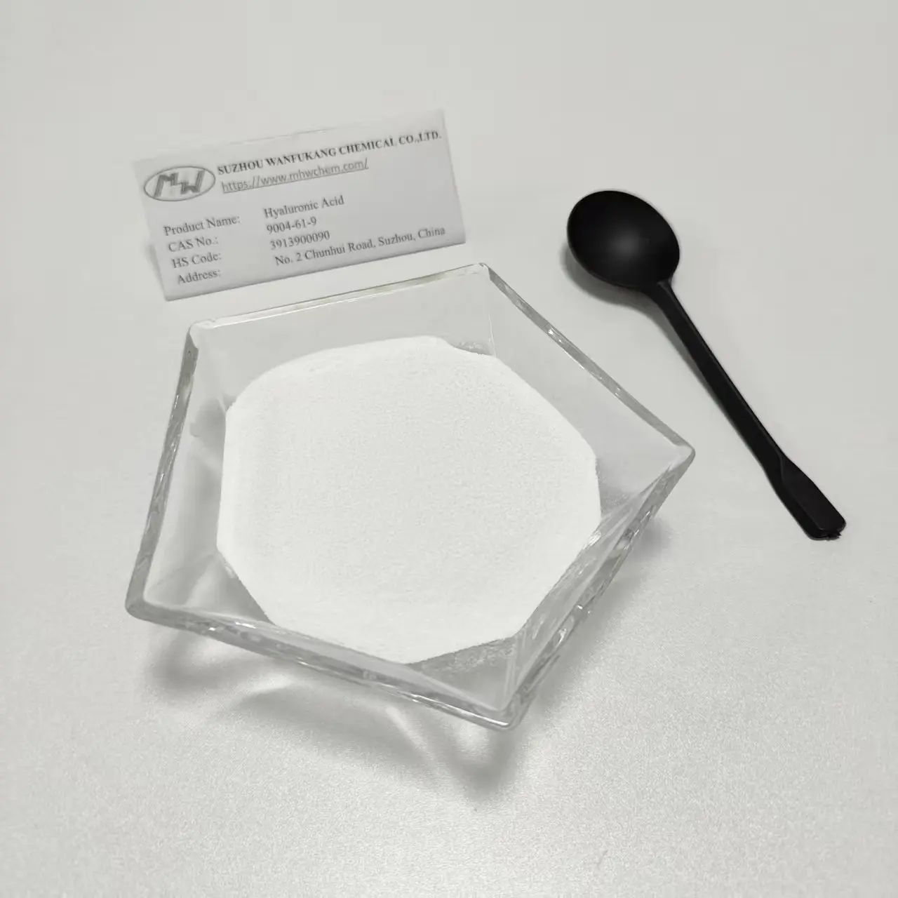 Famous Low Protein Content Injectable Grade Hyaluronic Acid Microbial Fermentation Product, Factory