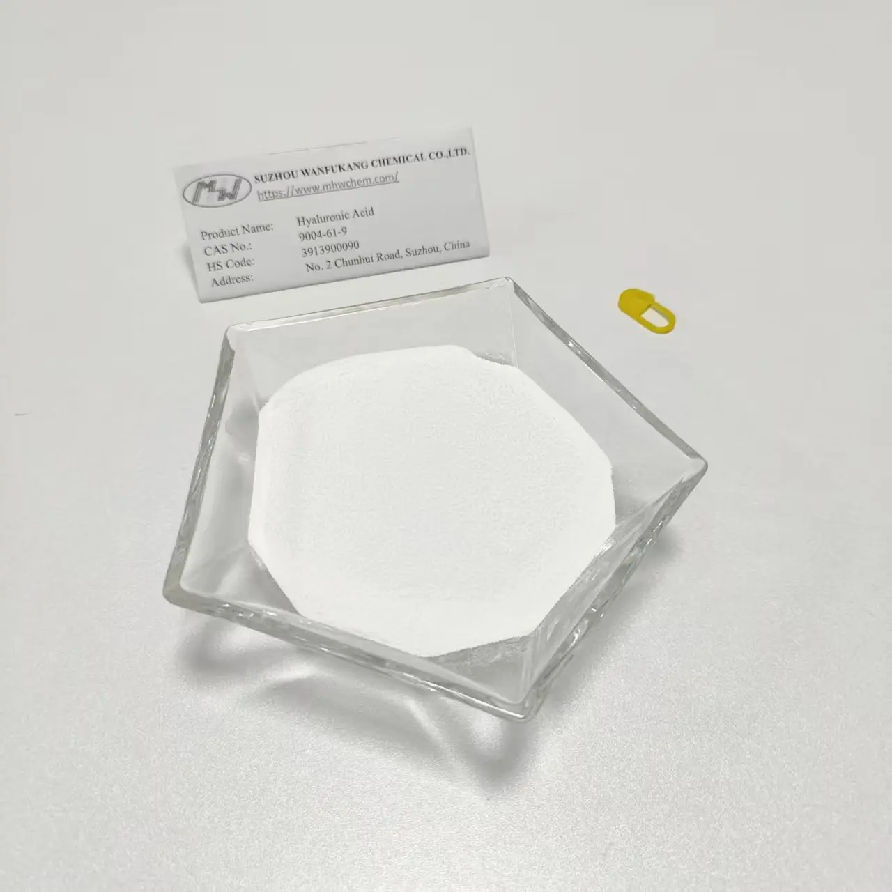 China Injection Grade Hyaluronic Acid Powder Microbial Fermentation Production Products, Factory