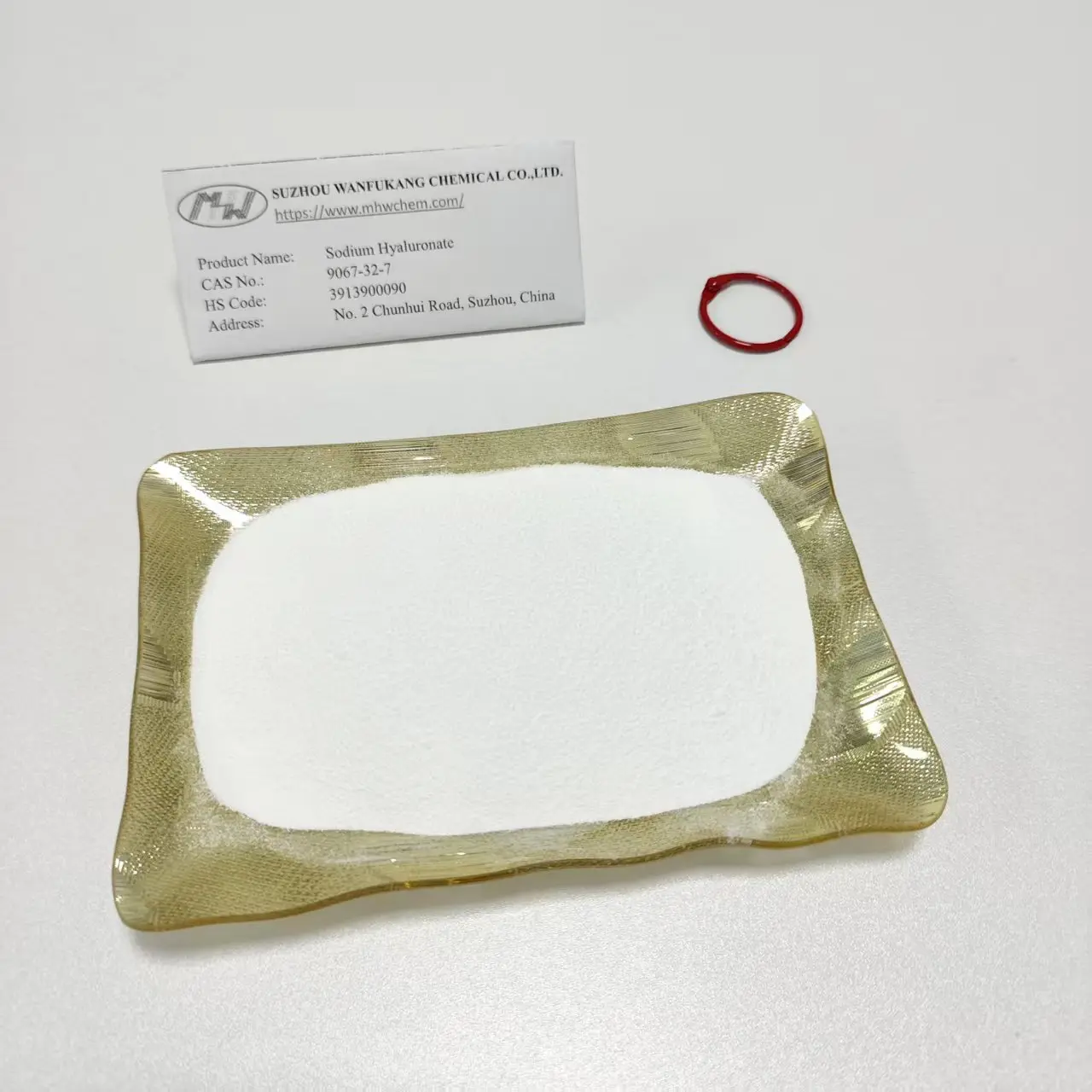 Buy High Quality Injection Grade Sodium Hyaluronate Reliable Supplier Exporters, Factory