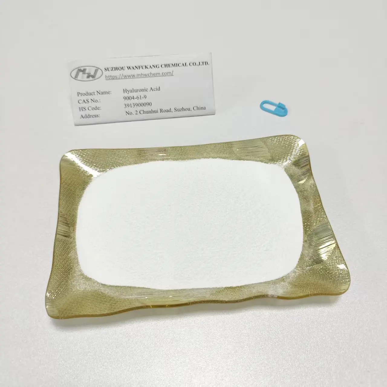 Famous Food Grade Hyaluronic Acid White Powder for Joint Health Products, Exporter