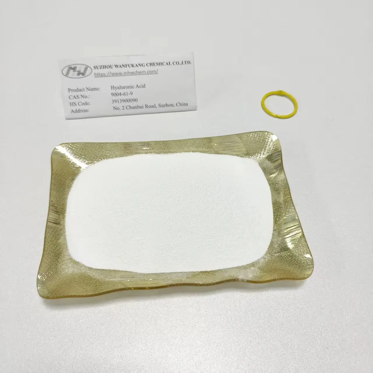 Famous Premium Ophthalmic Grade Hyaluronic Acid Powder Supplier Manufacturers, Factories