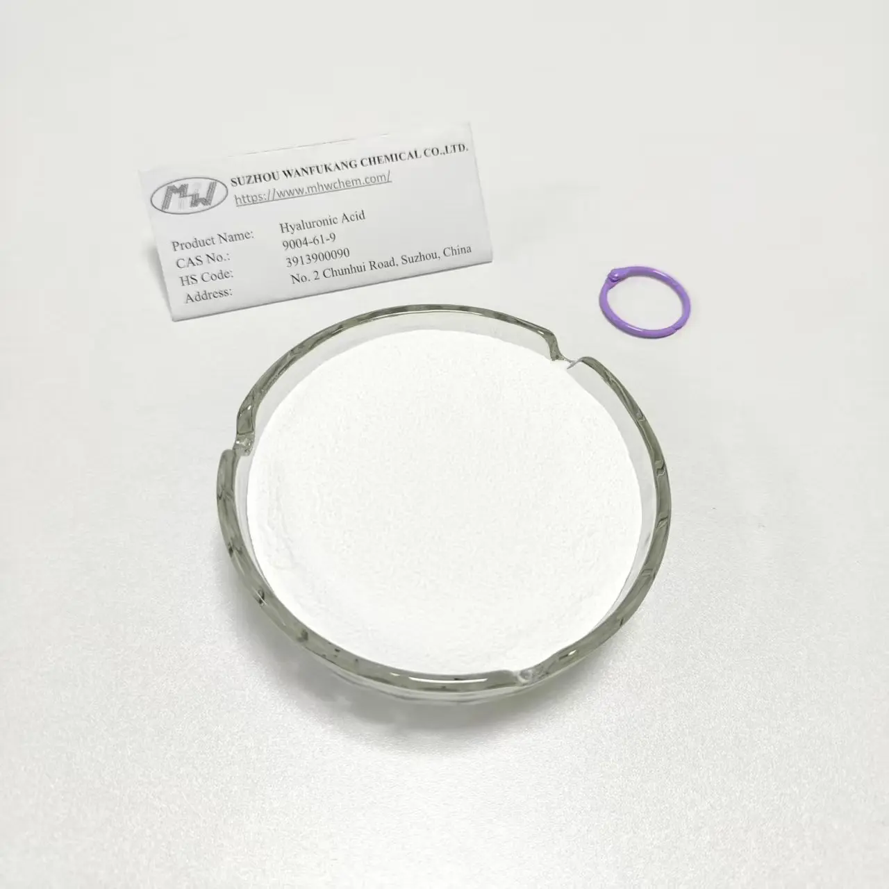 Famous Premium Ophthalmic Grade Hyaluronic Acid Powder Supplier Manufacturers, Factories