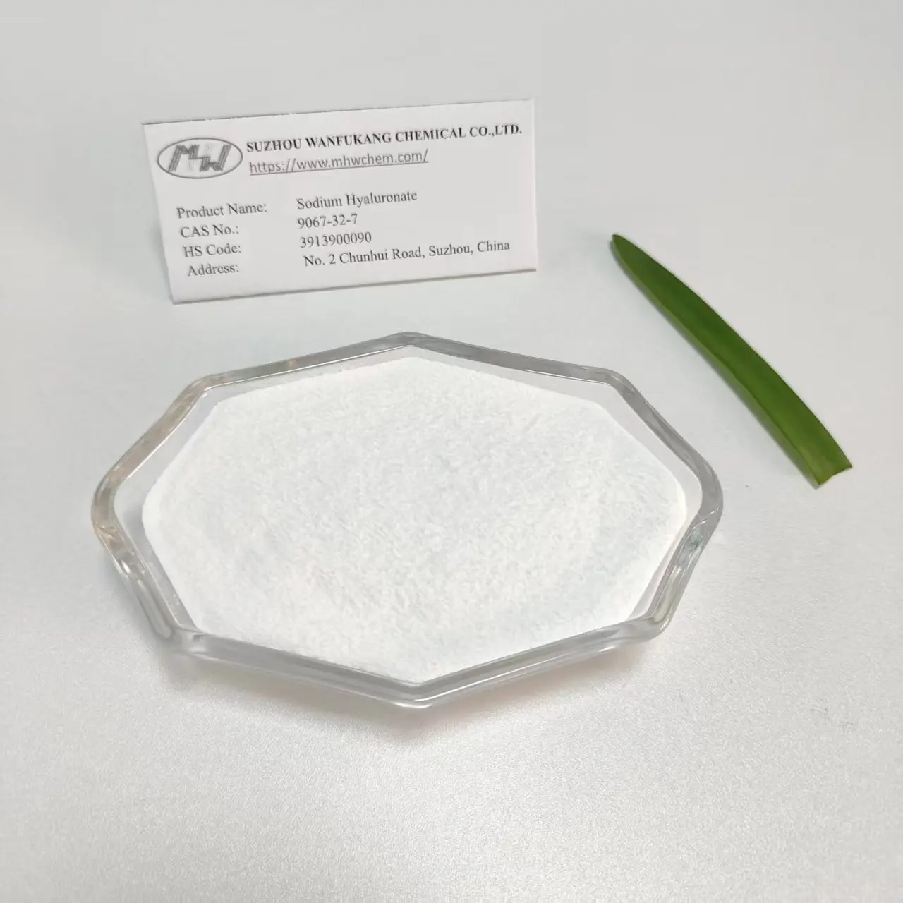 Best Injection Grade Sodium Hyaluronate Powder CAS 9067-32-7 Company, Factory