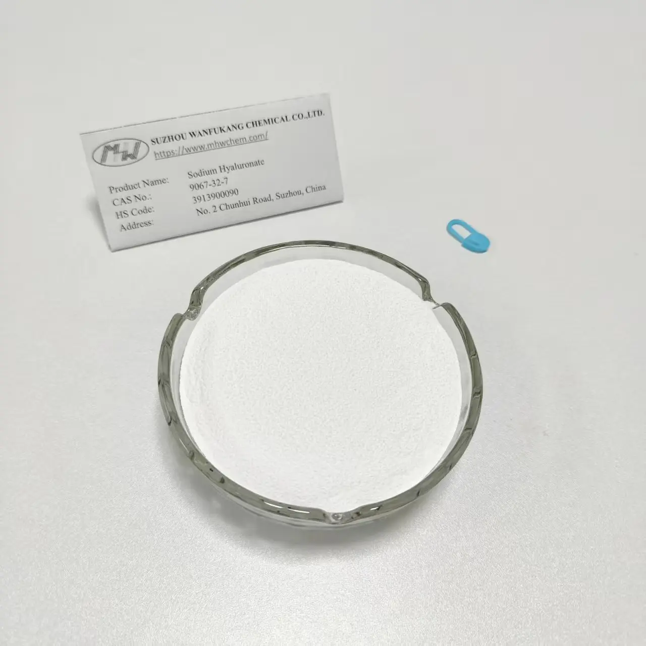 Famous Eye Drop Grade Sodium Hyaluronate for Dry Eye Treatment Exporter, Factories