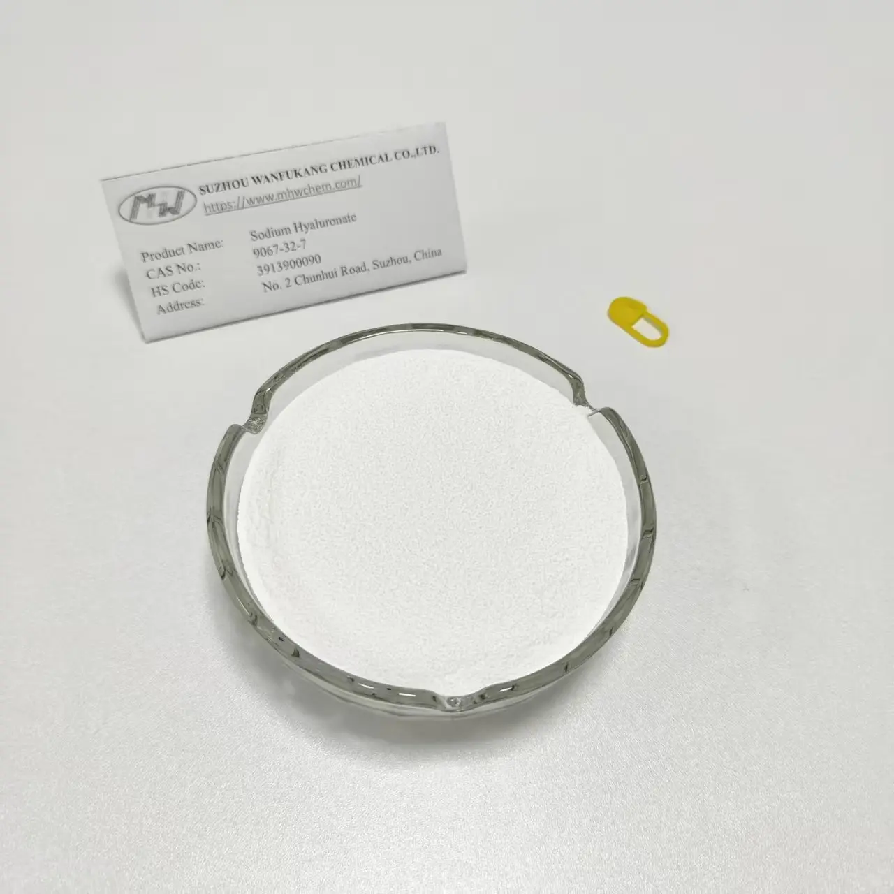 High-Quality Eye Drop Grade Sodium Hyaluronate Small Packaging Available Exporter, Service