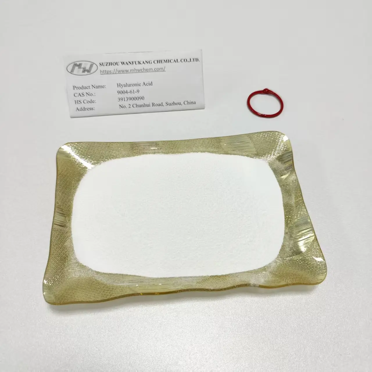 Best Non-animal Origin Hyaluronic Acid Powder for Eye Care Suppliers, Factory