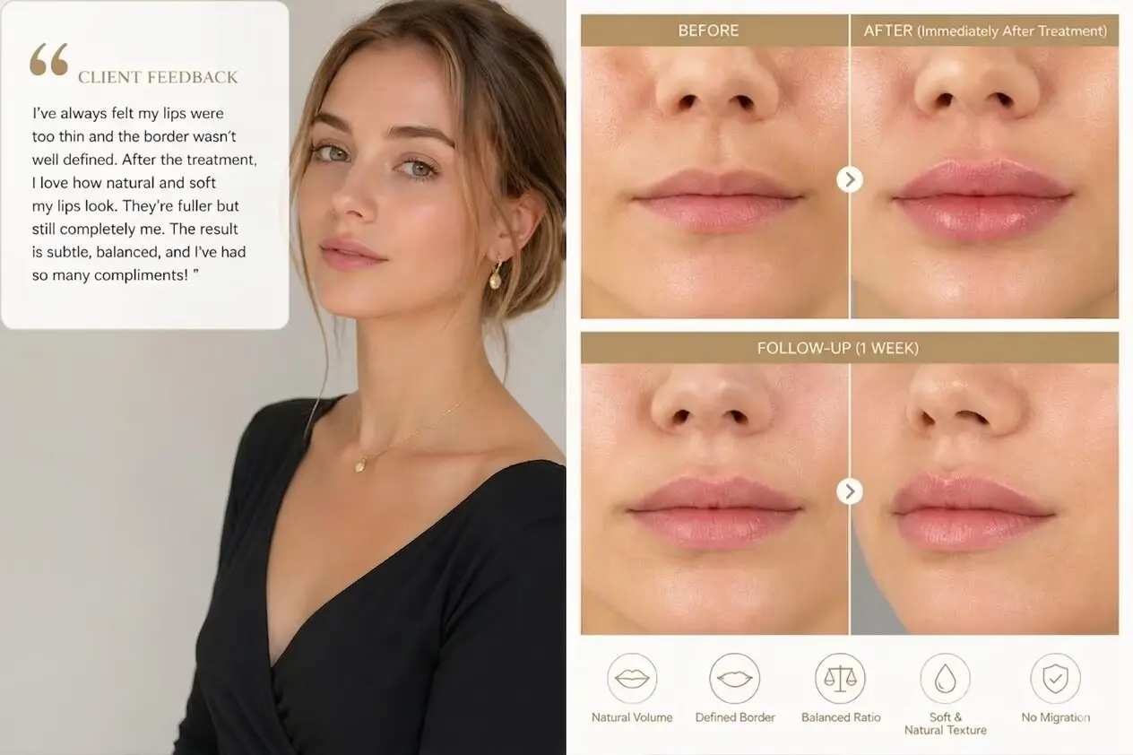 Lip Enhancement Case Study Results