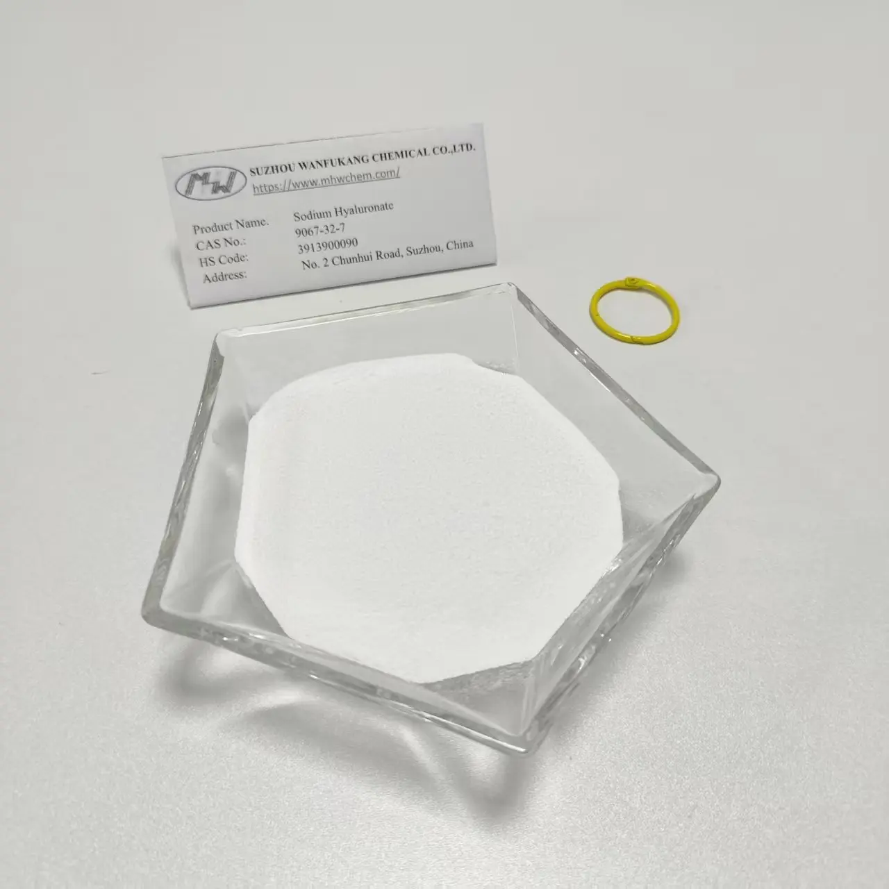 Famous Eye Drop Grade Sodium Hyaluronate for Dry Eye Treatment Exporter, Factories