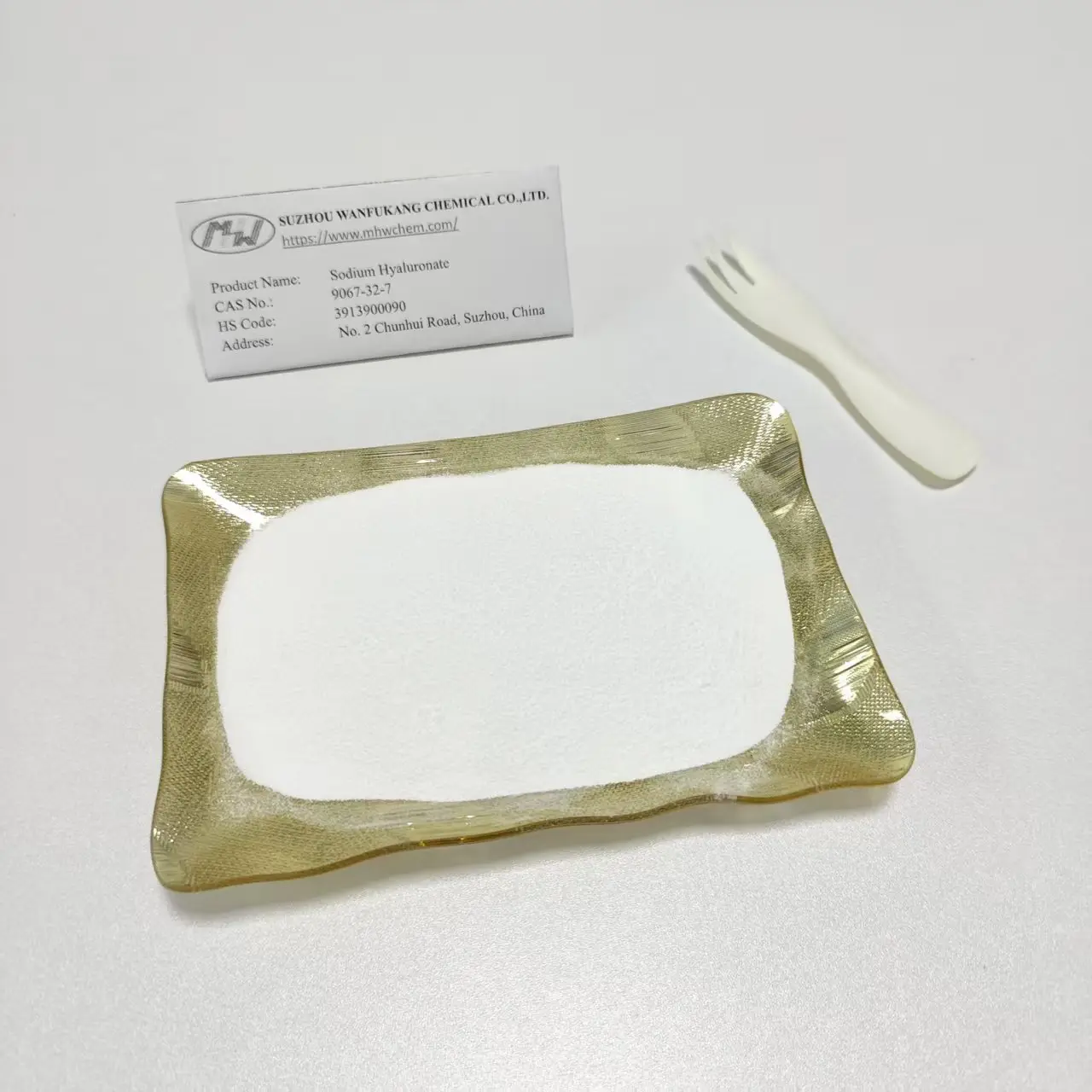 Buy High Purity Injection Grade Sodium Hyaluronate Powder pH 6.0-7.5 Manufacturer, Suppliers