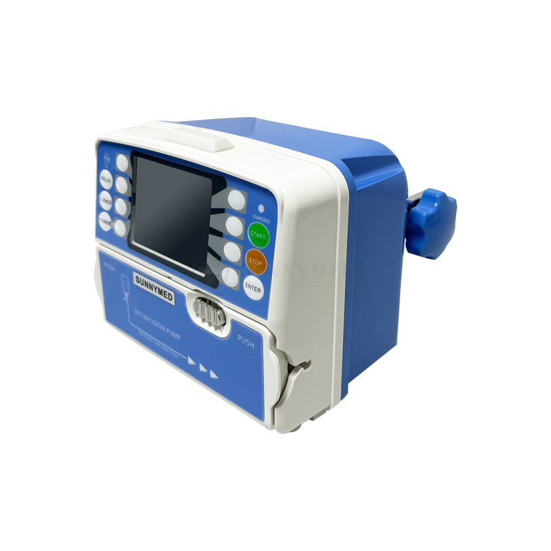 Sy-G089-1_Vet Portable Double CPU Ensuring Free-Flow Protection Pet Infusion Pump