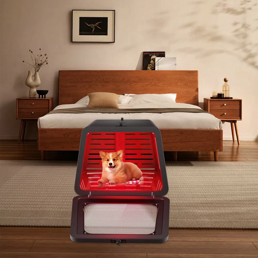 Azure PDT Infared Dog Ragdoll Cat Crate Red Light Therapy Health Device Pet Carrier Kennel Bed House Pet Cage