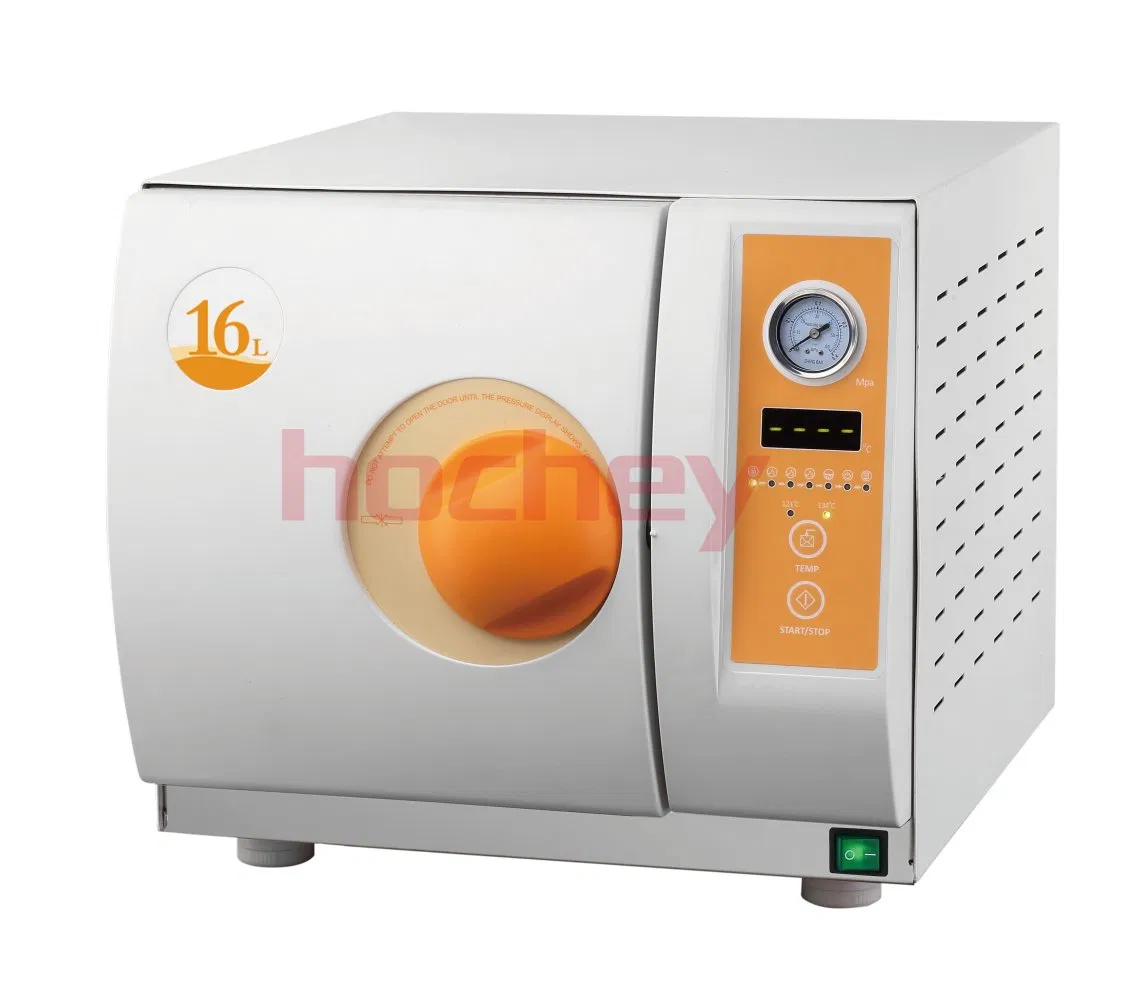 Professional Veterinary Sterilizer 18L Dental Steam Autoclave Sterilizer LED Display Vet Autoclave