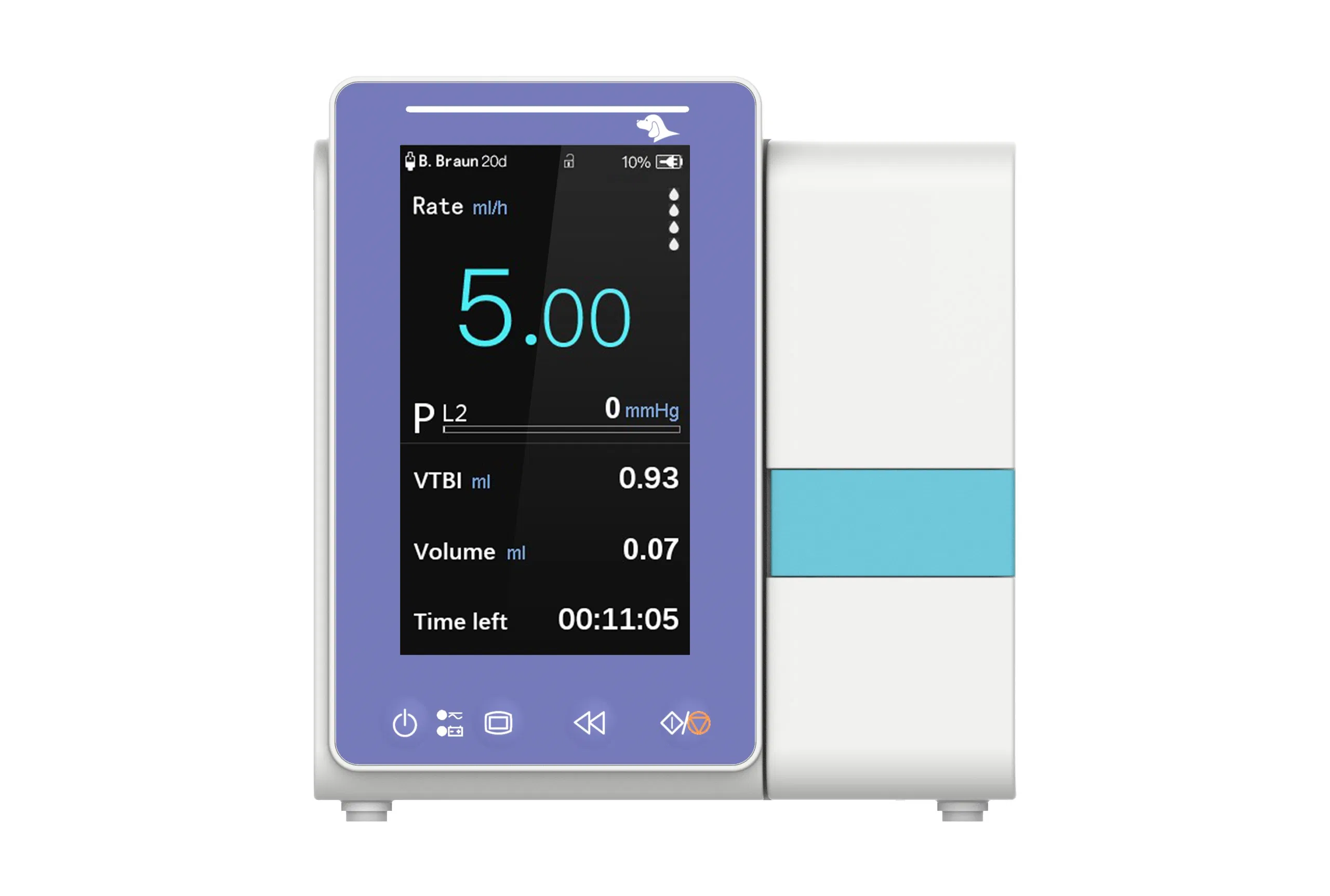 Portable Veterinary Infusion Pump for Small Pet Clinic Compact Use