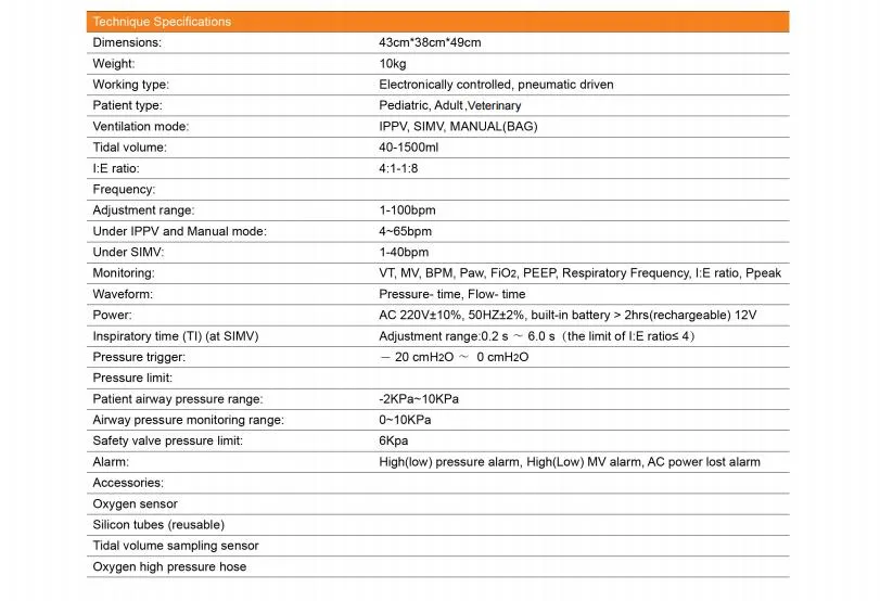 Ventilator Interface