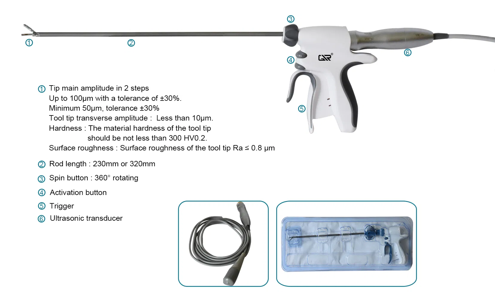 Advanced Ultrasonic Scalpel System for Pet Surgery Direct From Factory