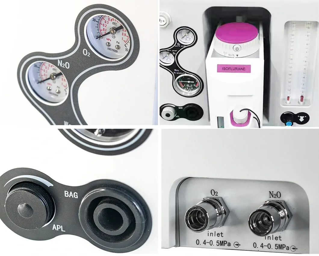 Detailed View Anesthesia Machine