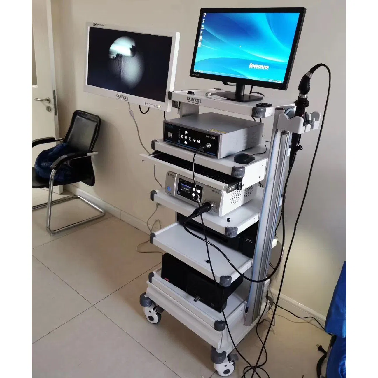 Manufacturer Medical Endoscope System Electric Video Flexible Gastroscope and Colonoscope