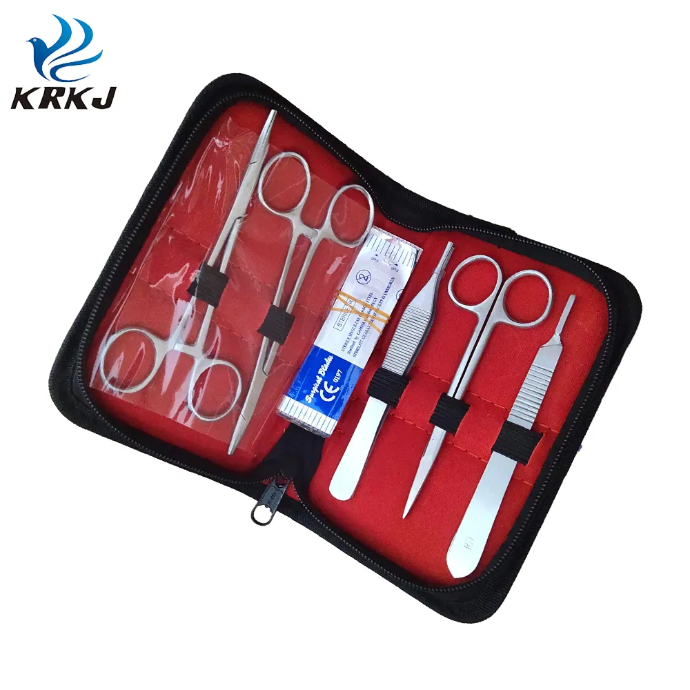 Veterinary Animal Surgery Instrument Set Surgical Scissors Tools Equipment Packs