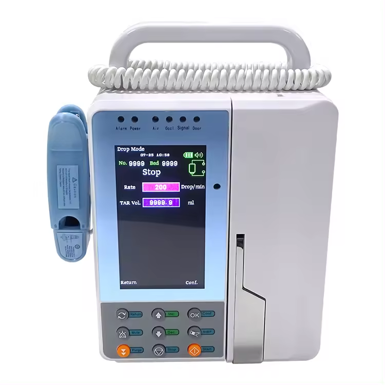 Hospital Clinic Veterinary Animal Instrument Infusion Pump with Precise Control for Pet and Livestock Use