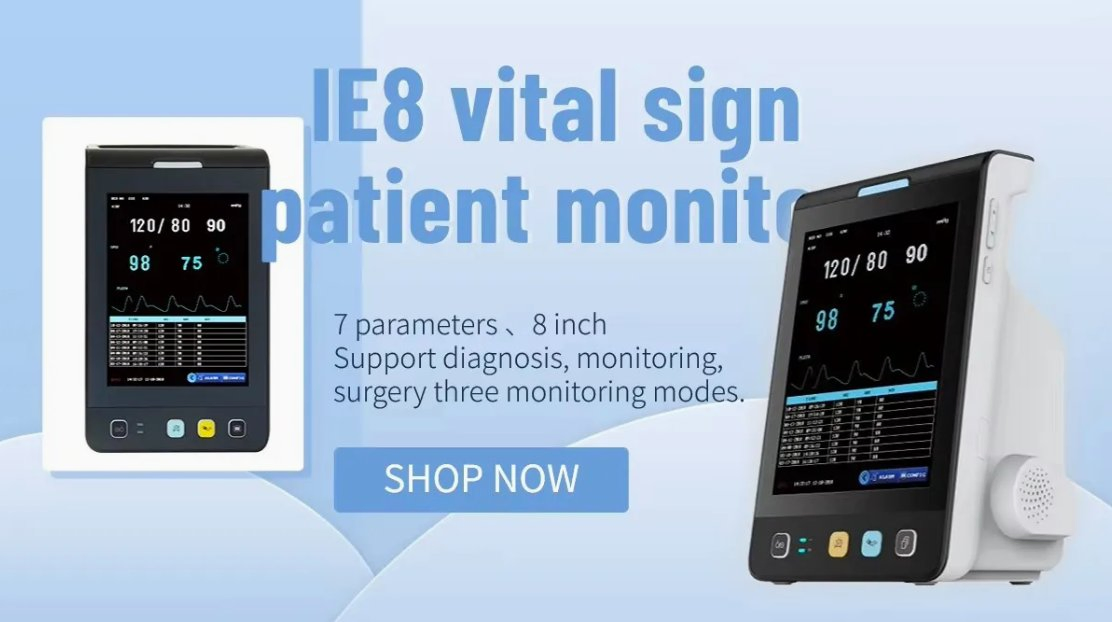 Multi-Parameter Patient Monitor Veterinary Monitor Portable Type Animal Vet Multi Parameter Patient Monitor