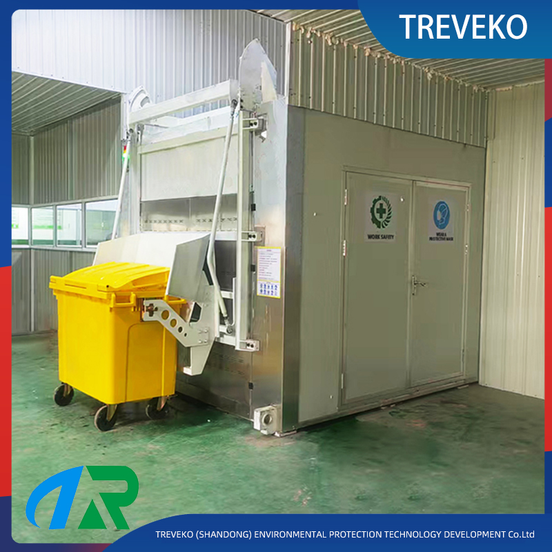 Veterinary Hospital Fixed Microwave Equipment for Comprehensive Clinical and Surgical Waste Treatment