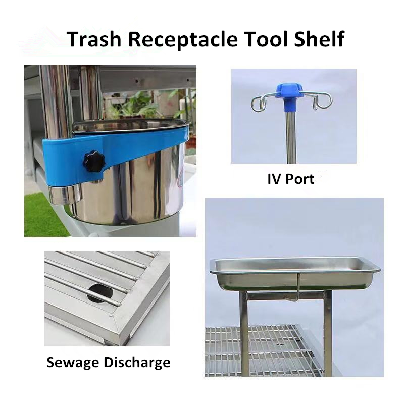 Animal Instrument Electric Multifunctional Veterinary Operating Surgical Table for Surgery and Examination