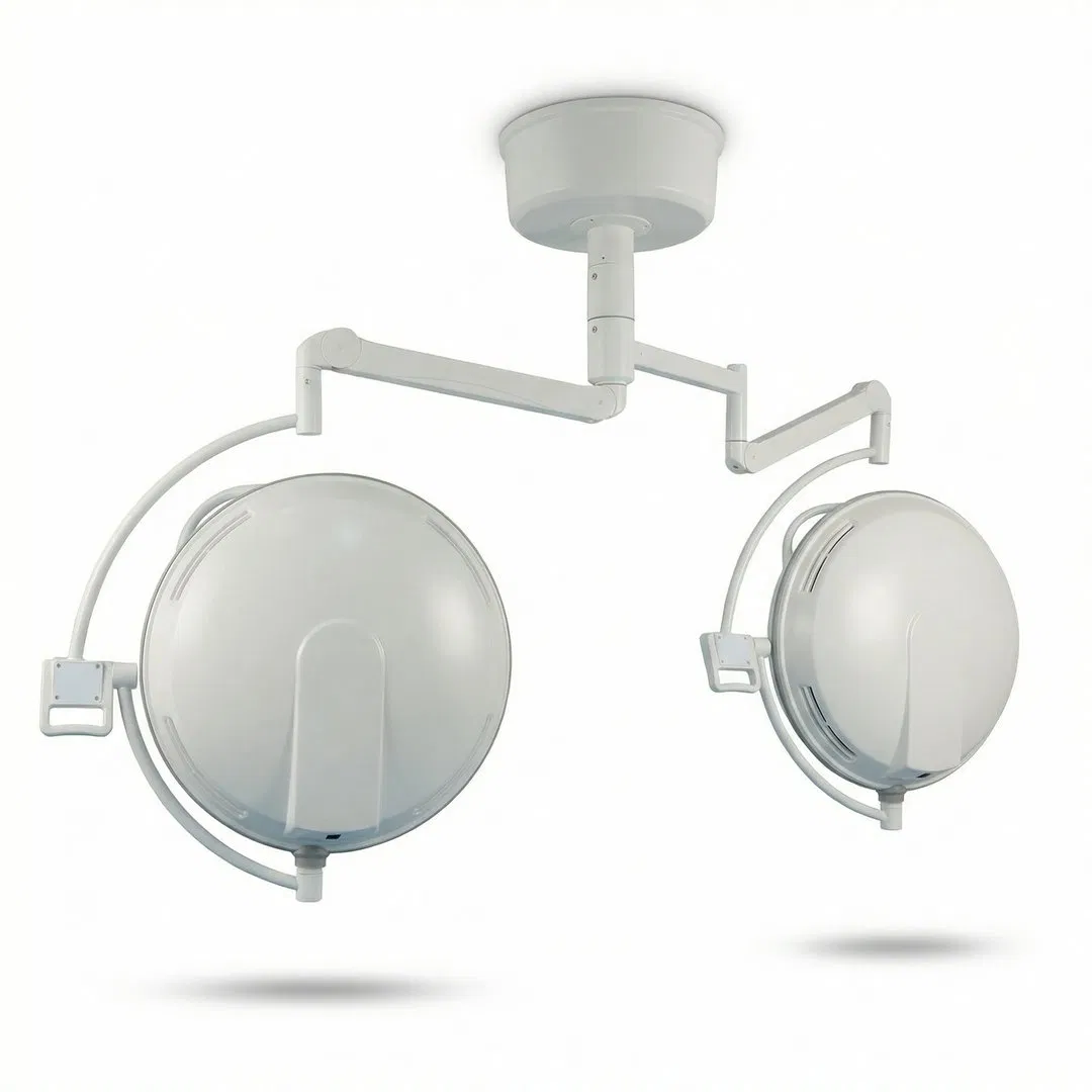 Ceiling-Mount Shadowless Veterinary LED Operating Light with Adjustable Arm High-CRI