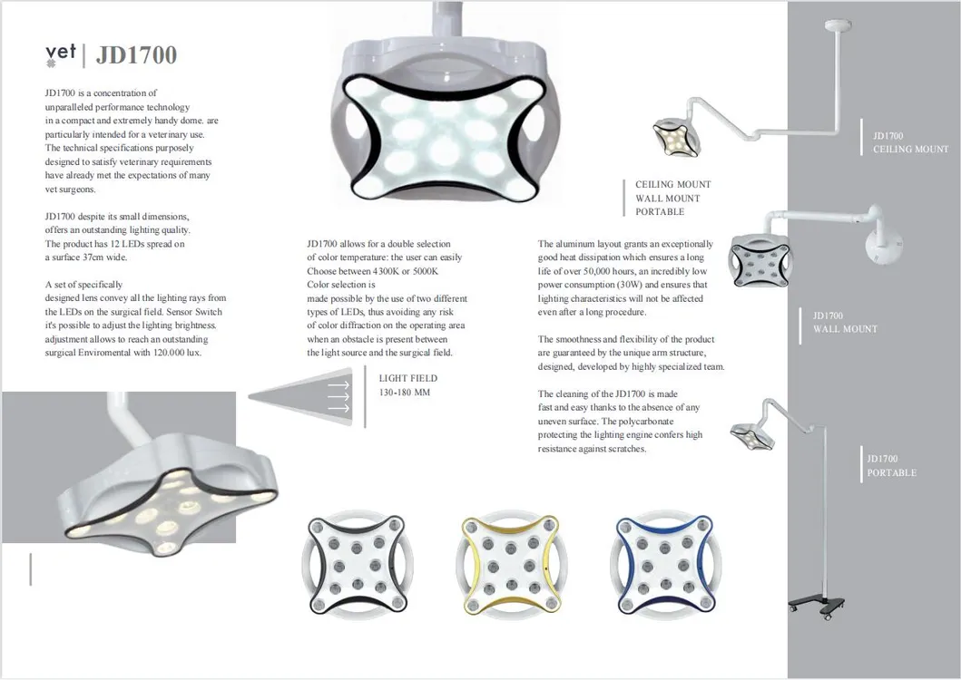 E500 Surgical Lamp View 3