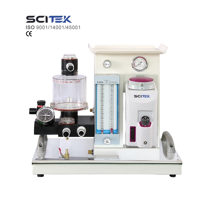 SCITEK Veterinary Anesthesia Machine for Small Medium and Large Animals Weighing 1~100 kg