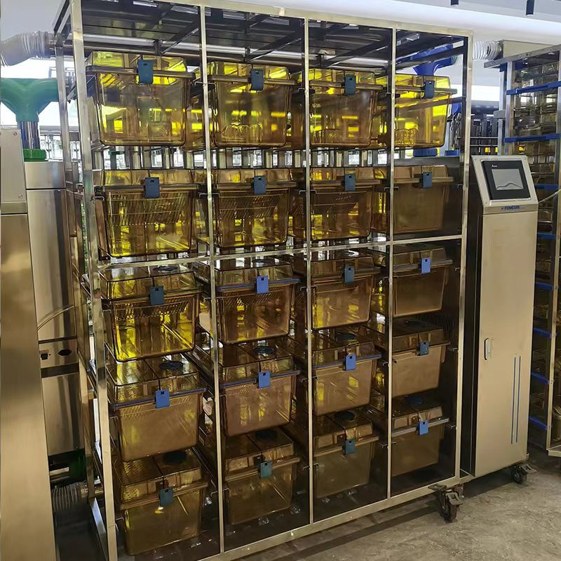 Lab Rodent Animal Bereeding Ivc System Equipment Rat Mouse Breeding Rack with Individual Ventilated Cage