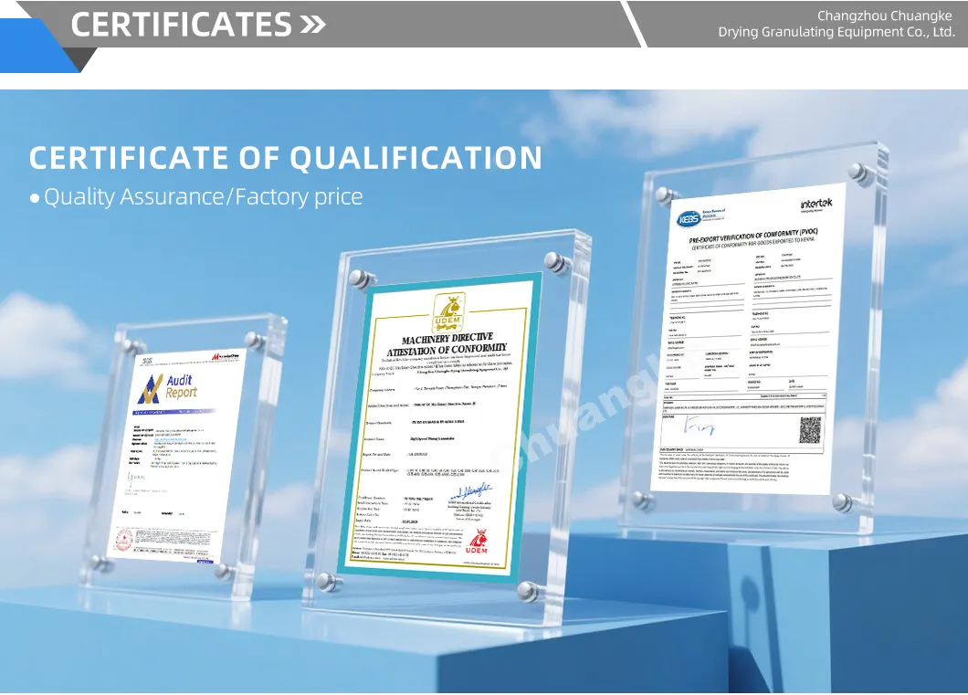 Certifications