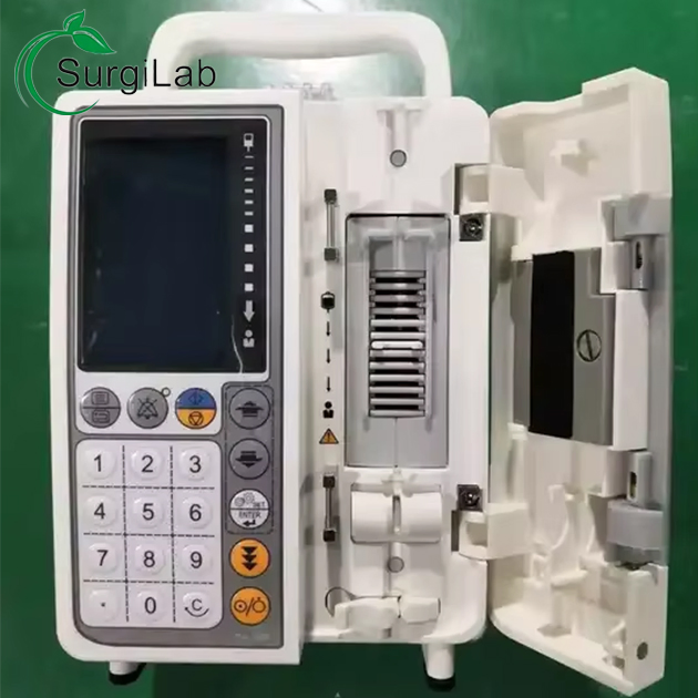Veterinary Automatic Infusion Pump Portable LCD Screen for Pet ICU Hospital