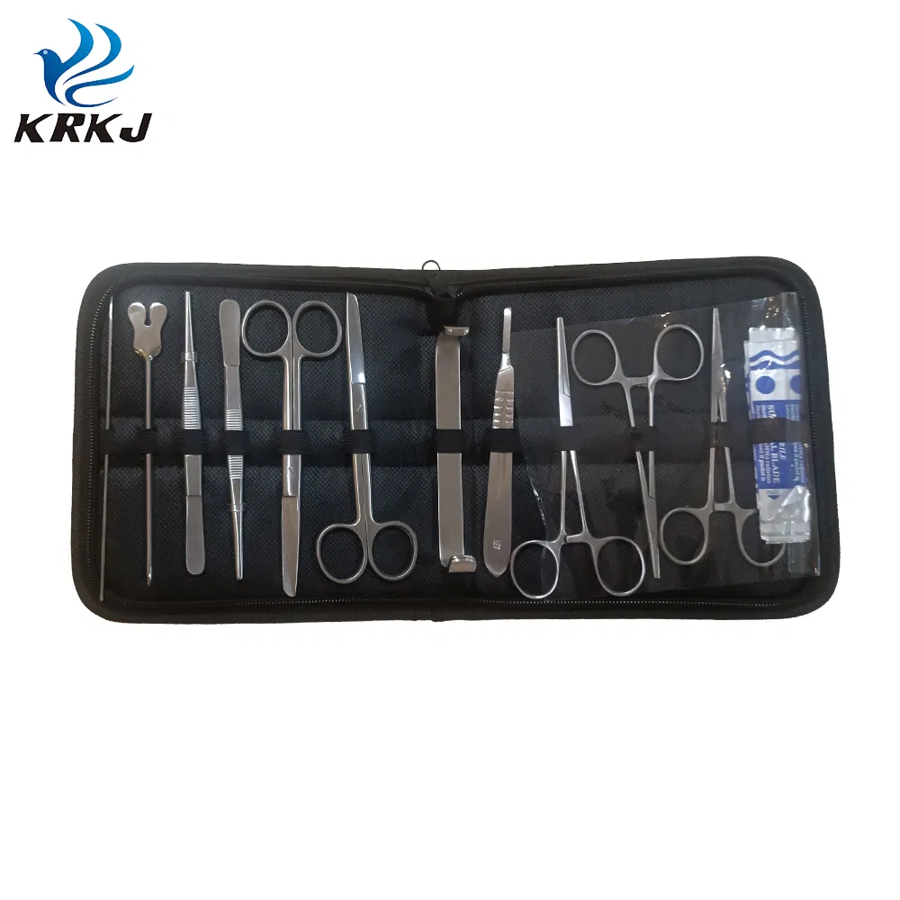Veterinary Animal Surgery Instrument Set Surgical Scissors Tools Equipment Packs