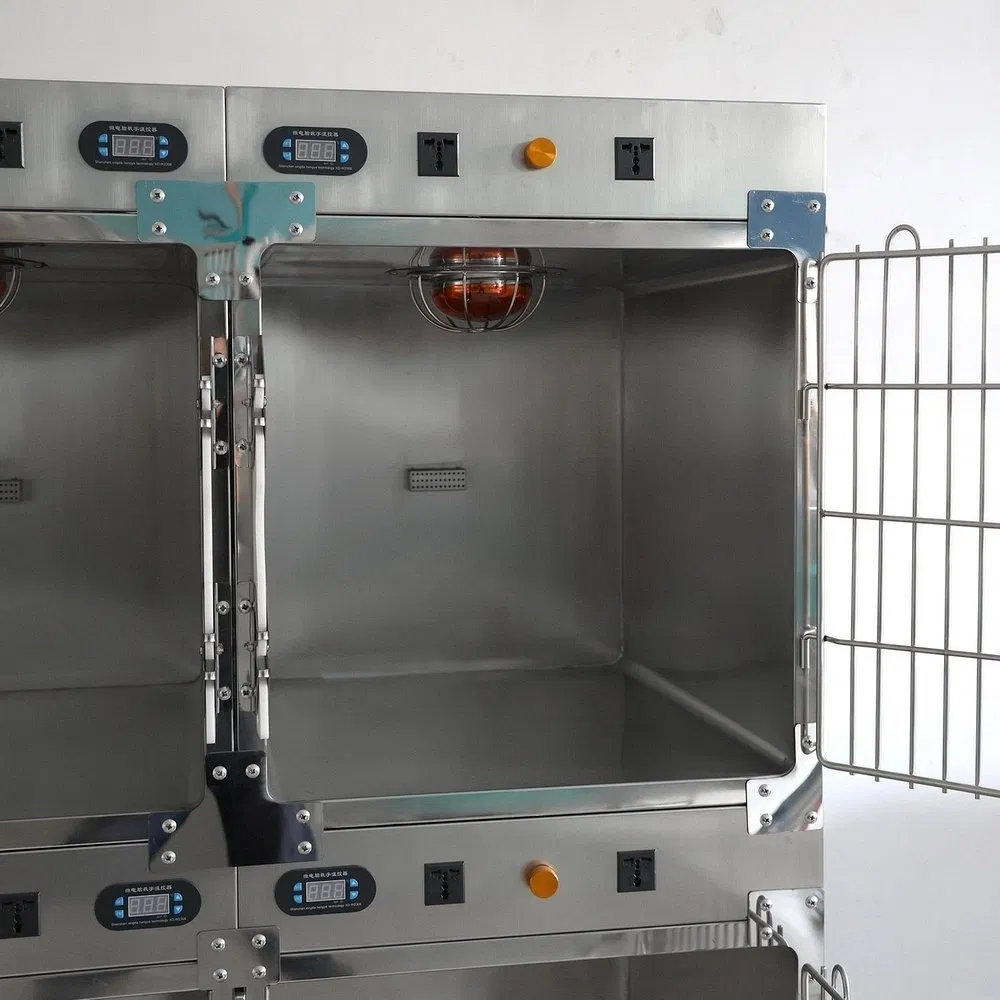 Intelligent Control Cgdj-003 Warm Light Hospital Pet Oxygen Chamber Cage for Daily Health Care