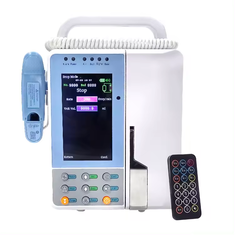 Hospital Clinic Veterinary Animal Instrument Infusion Pump with Precise Control for Pet and Livestock Use