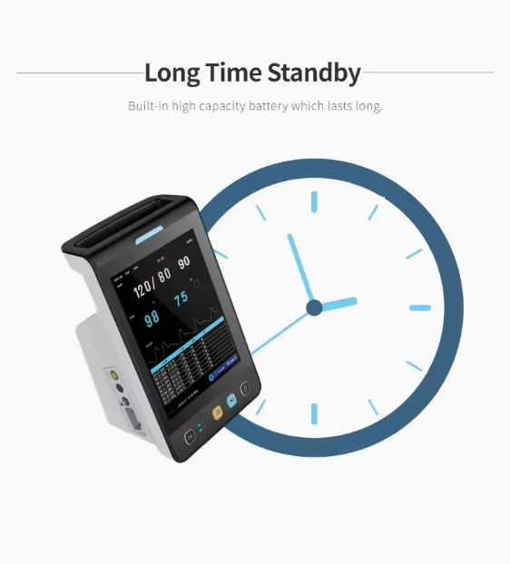 Multi-Parameter Patient Monitor Veterinary Monitor Portable Type Animal Vet Multi Parameter Patient Monitor