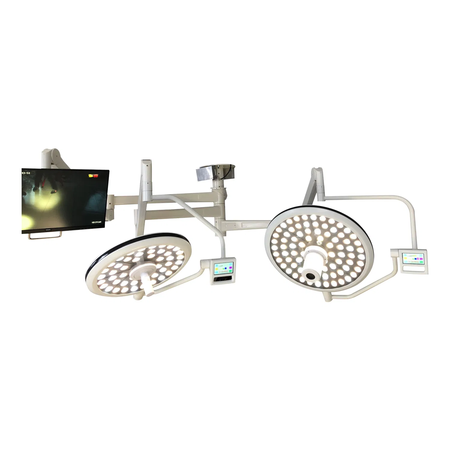 Factory Ceiling LED Veterinary Operation Lamp Camera System Ot Room Lamp LED Surgical Operating Light Manufacturer