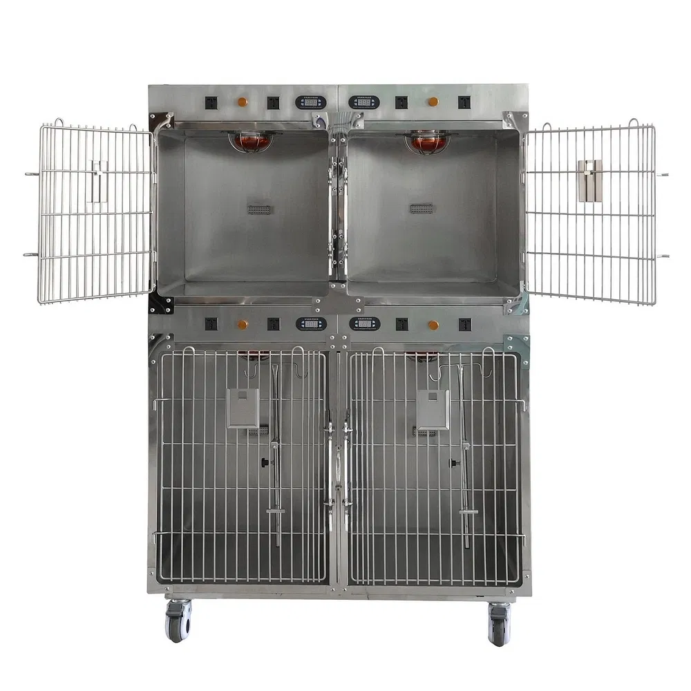 Low Energy Consumption Cgdj-003 Warm Light Pet Oxygen Therapy Cage for Professional Nursing