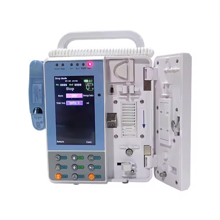 Hospital Clinic Veterinary Animal Instrument Infusion Pump with Precise Control for Pet and Livestock Use