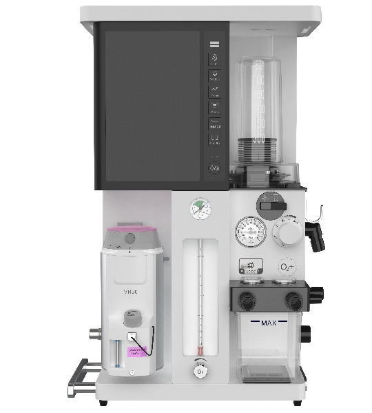 Veterinary Anesthesia Ventilator for Small Animals with 10-Inch Monitoring