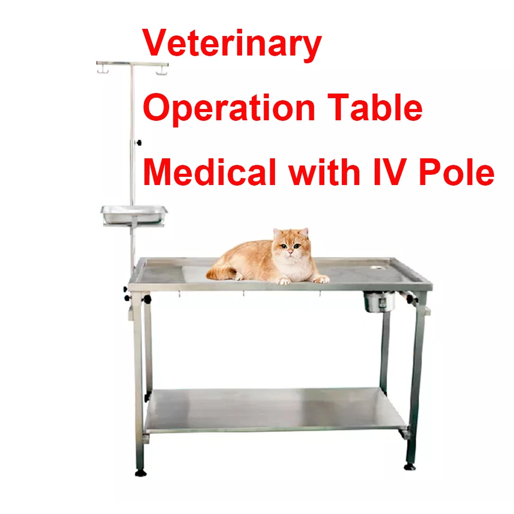 Medical Examination Vet Electric Pet Animal Operation Bed Veterinary Surgical Table