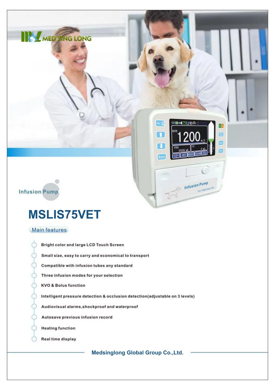 Veterinary Equipment Features