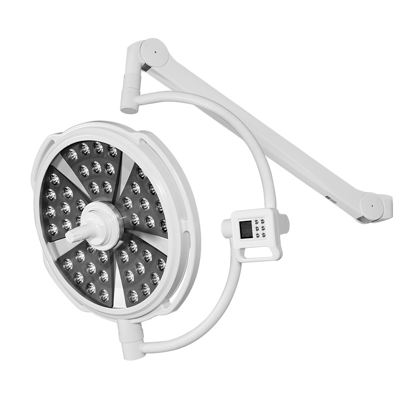 Shadowless Veterinary Medical Double Dome Ceiling Mounted Surgical LED Operating Light