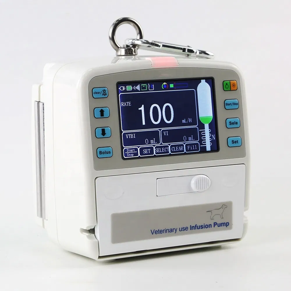 Pet Use High Quality with Heating Function Veterinary Infusion Pump Medical Device Animal Equipment