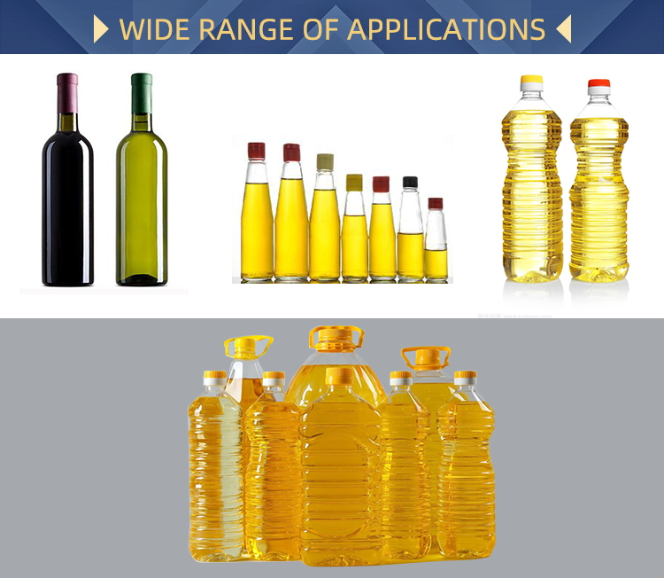 Automatic Cooking Oil/Canola Oil Filling Capping Machine Automatic Pet Bottle Liquid Filling Capping Machine