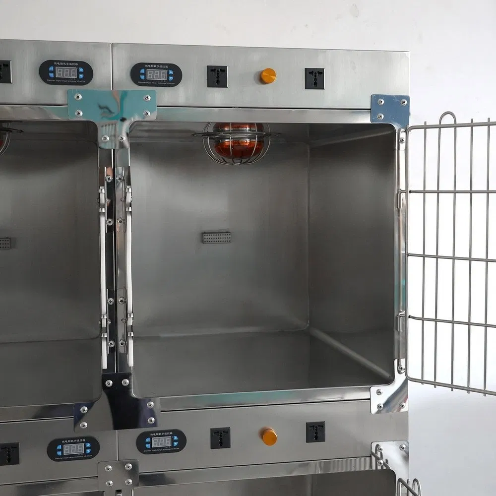 Intelligent Control Cgdj-003 Warm Light Hospital Pet Oxygen Chamber Cage for Daily Health Care