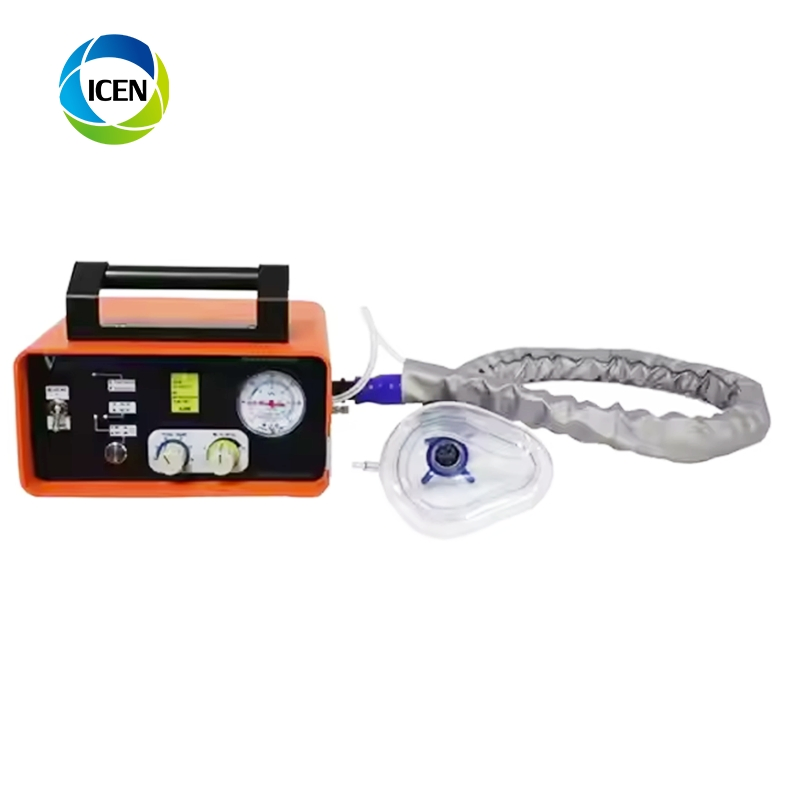 IN-101 China Hot Selling Pets Hospital Veterinary Anesthesia Ventilator Portable Vet Anesthesia Machine