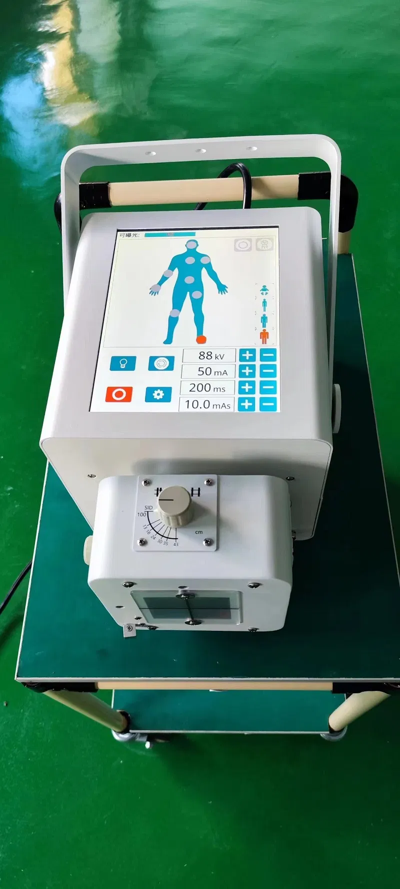 Factory Direct Price Touch Screen X-ray Equipment for Pet Clinic 8kw Veterinary Portable X Ray Machine