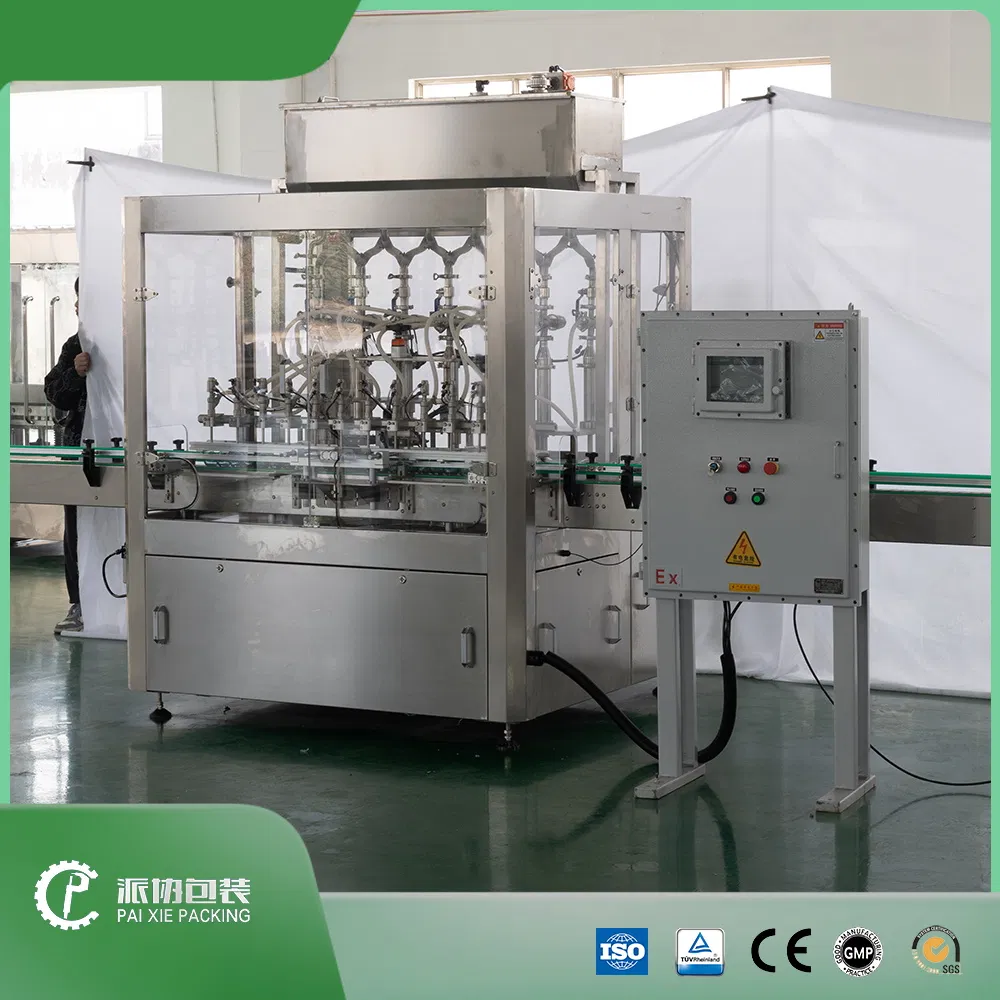 Automatic High-Speed PLC Servo Precise Control Glass Bottle Pet Liquid Filling Capping Machine for Food, Beverage, Edible Oil, Fruit Juice, Seasoning
