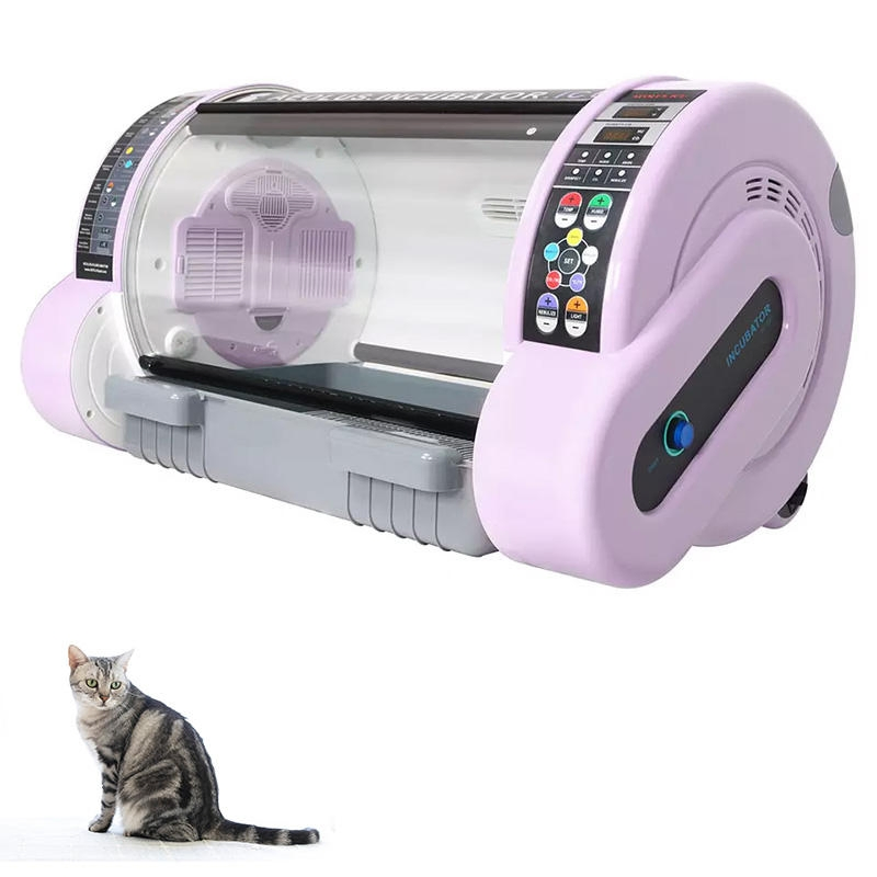 Low Prices Medical Veterinary Clinic Portable ICU Pet Incubator Vet Incubator for Dog Cat Rabbit Animal Use